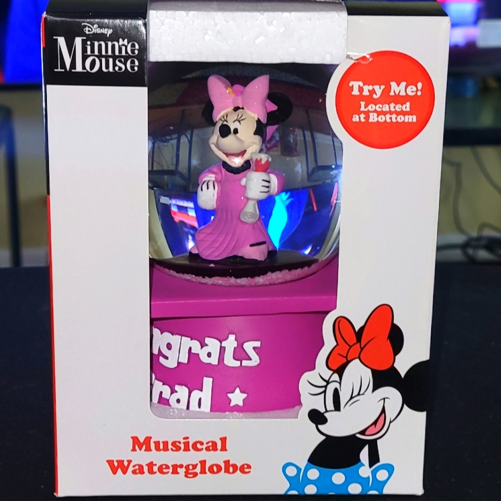 Disney Minnie MouseMusical Water Globe